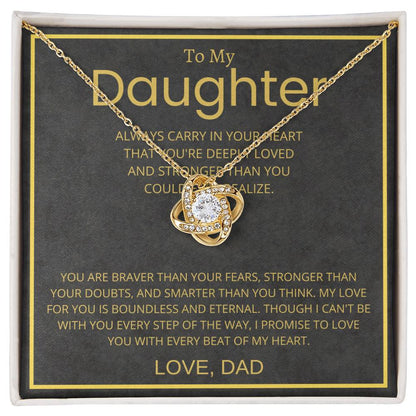 to my daughter