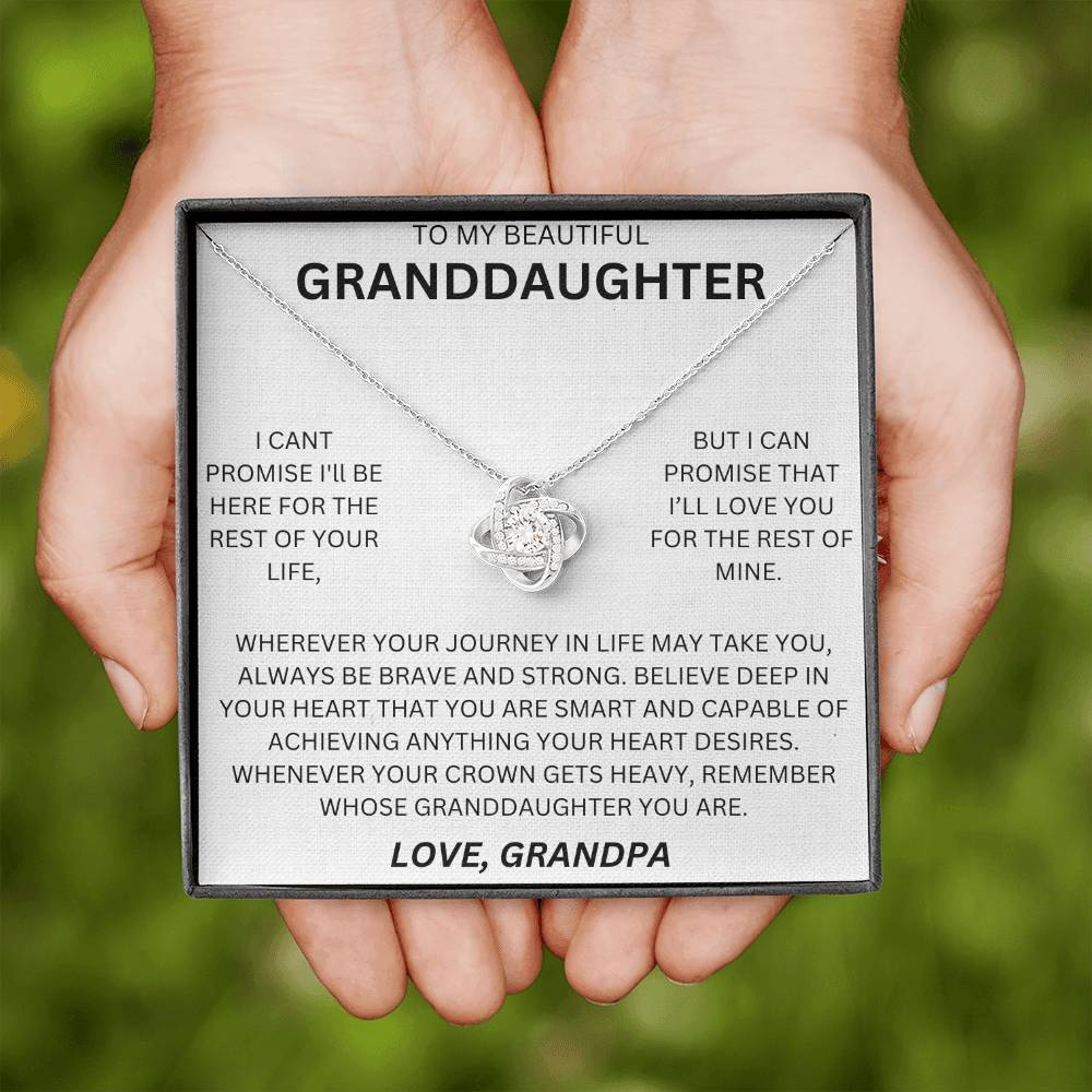 Gift for Granddaughter - Promise