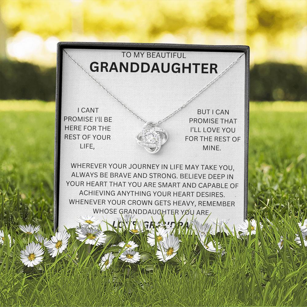 Gift for Granddaughter - Promise