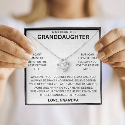 Gift for Granddaughter - Promise