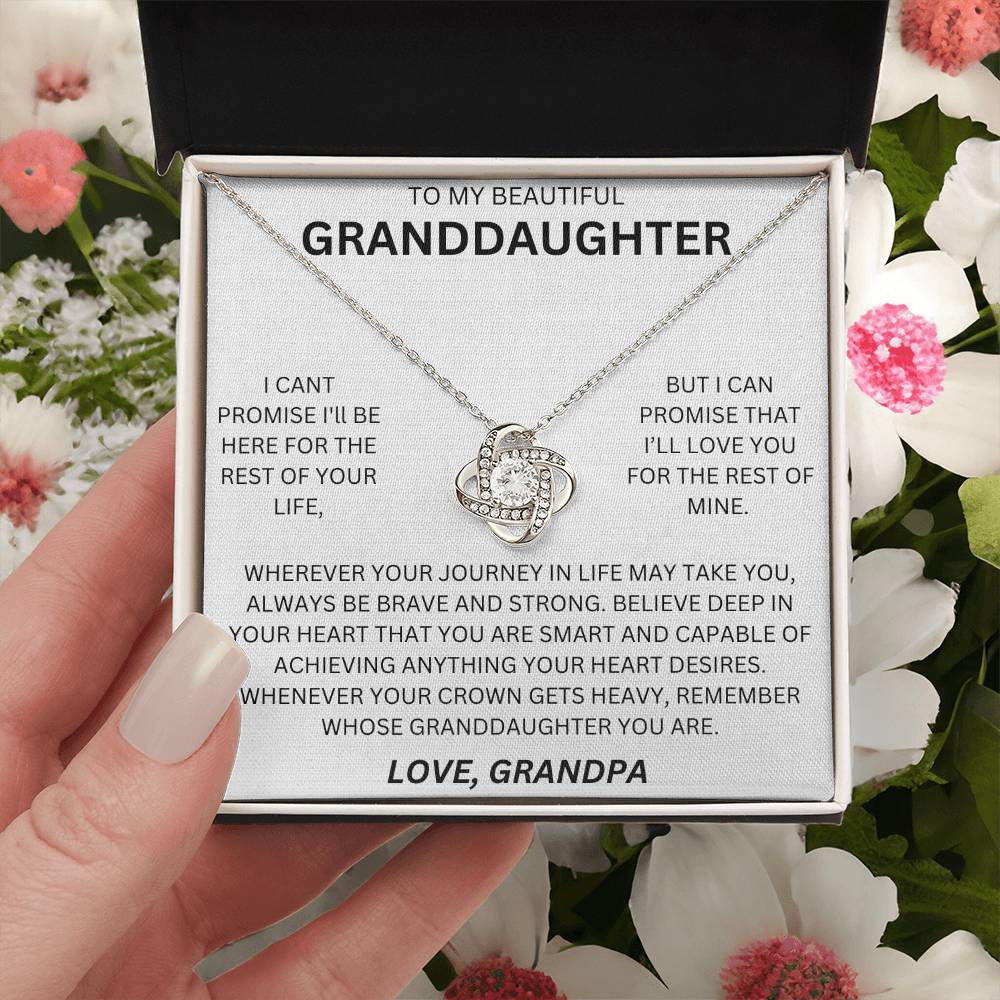 Gift for Granddaughter - Promise