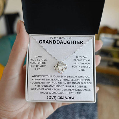 Gift for Granddaughter - Promise