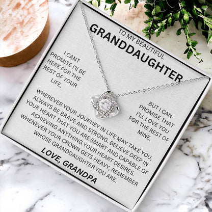 Gift for Granddaughter - Promise