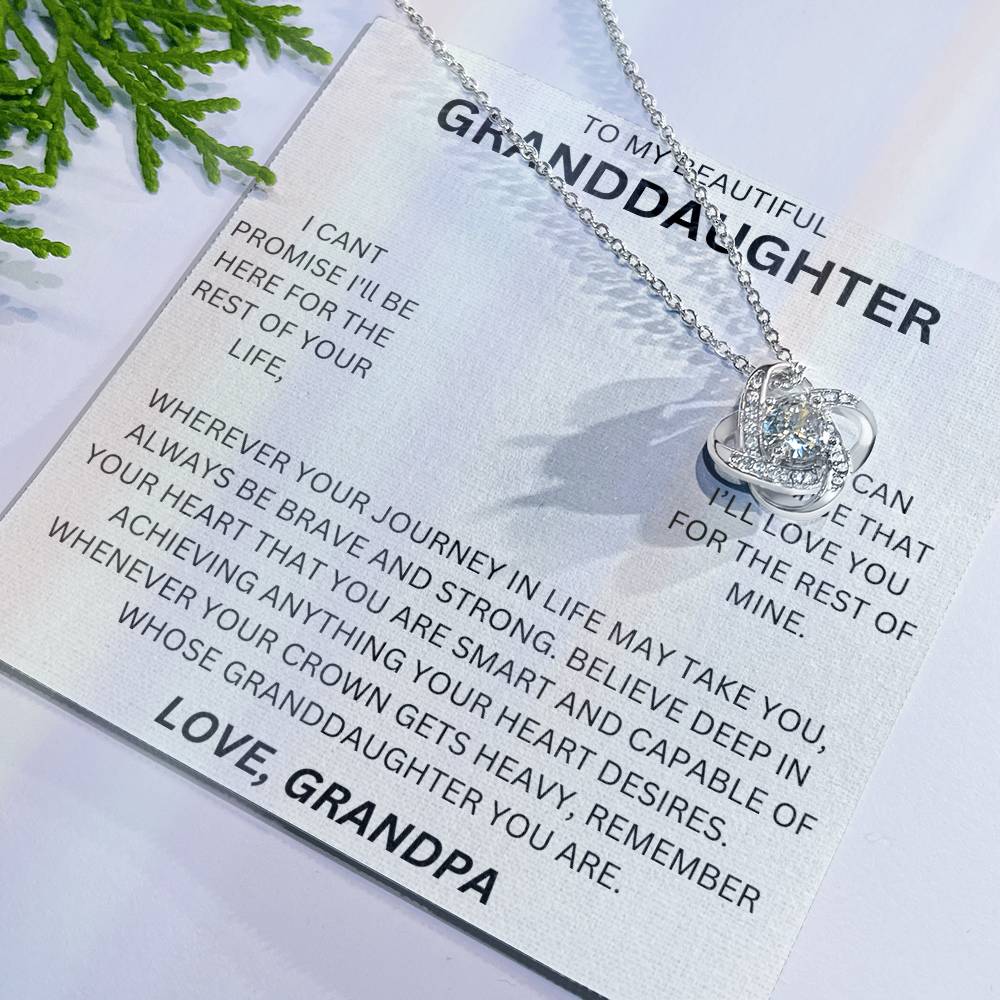 Gift for Granddaughter - Promise